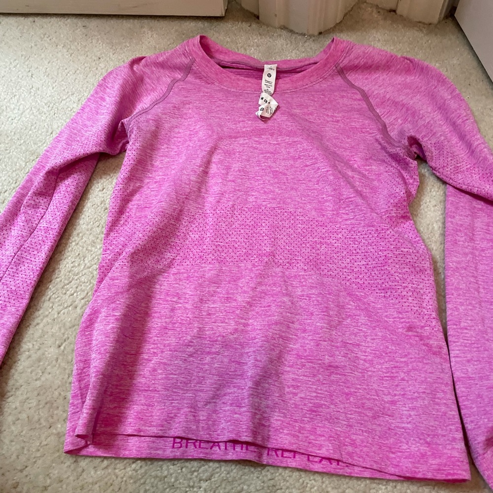 Lulu Lemon Swiftly Long Sleeve Top